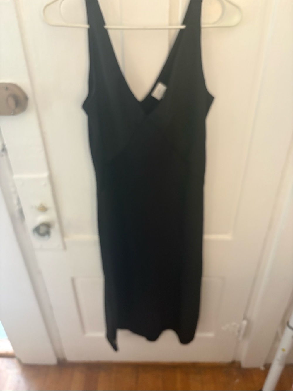 a new day Black Midi Slip Dress